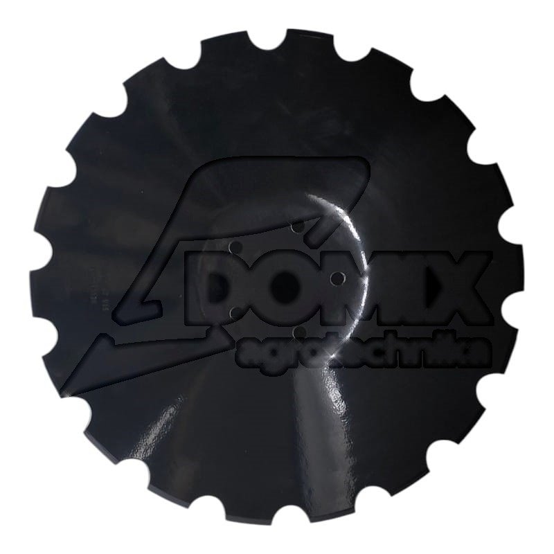 Dantytas diskas 520×5 mm, 5 skylės