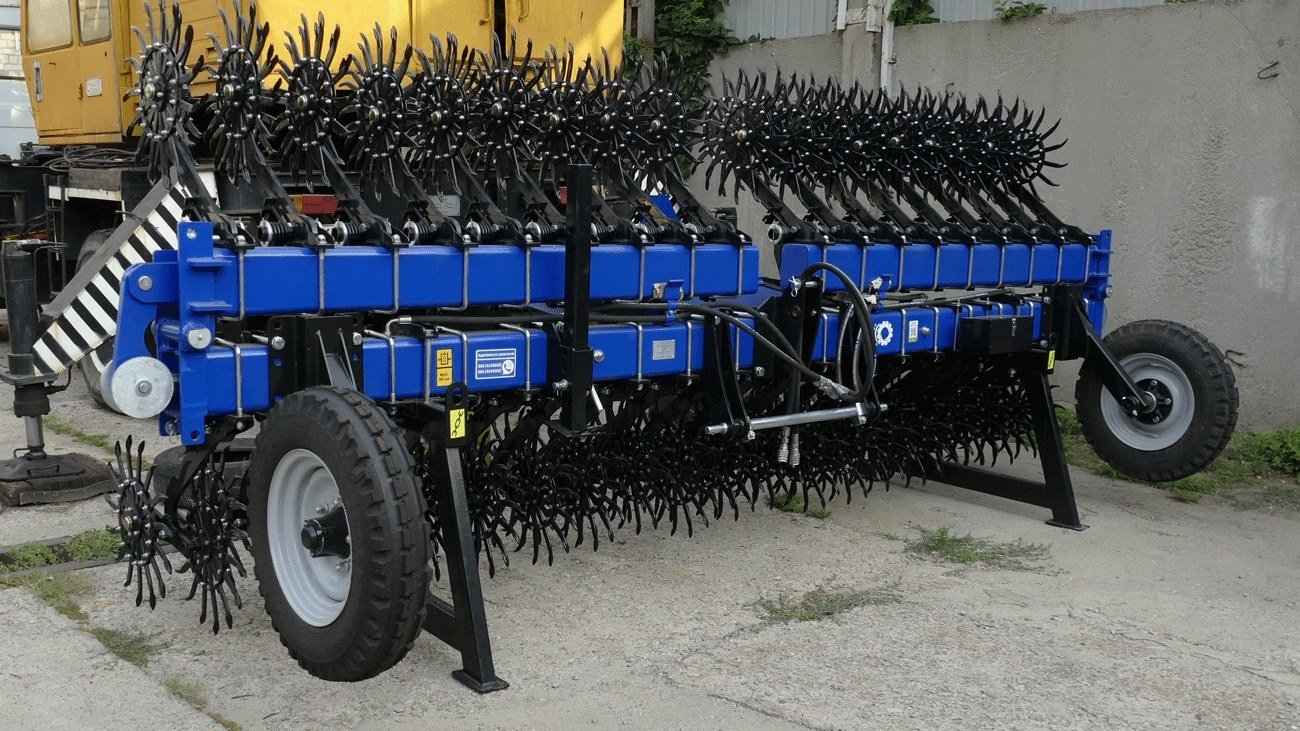 BR-9G hidrofikuota rotacinė akėčia